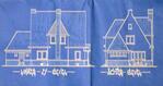 Achtergevel en linker zijgevel, detail ontwerptekening
<br/>
Archief Delfzijl, 1929